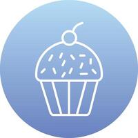 Cupcake Vecto Icon vector