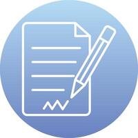 Paper Vecto Icon vector