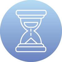 Sand Clock Vecto Icon vector