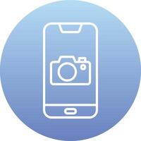 Smartphone Camera Vecto Icon vector