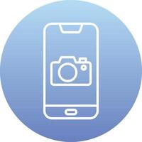 Smartphone Camera Vecto Icon vector