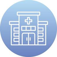 hospital vecto icono vector