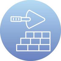 Brick Wall Vecto Icon vector