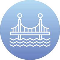 Bridge Vecto Icon vector