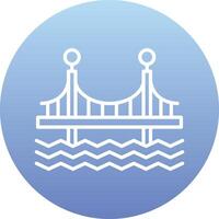 Bridge Vecto Icon vector