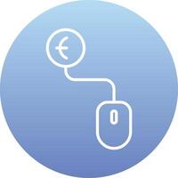 Pay Per Click Vecto Icon vector