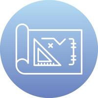 Blueprint Vecto Icon vector