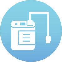 External Hard Drive Vecto Icon vector