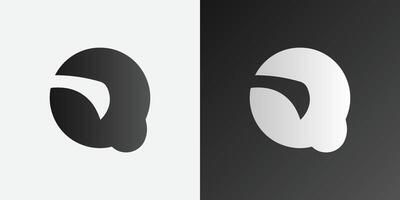 negocio logo diseño letra q vector símbolo logo concepto