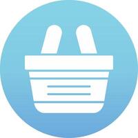 Shopping Basket Vecto Icon vector