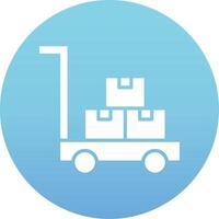 Trolley Vecto Icon vector