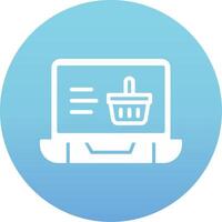 Online Shopping Vecto Icon vector