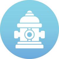 Fire Hydrant Vecto Icon vector