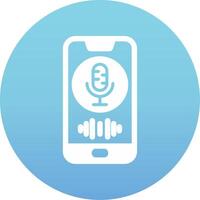 Voice Assistant Vecto Icon vector