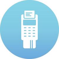 Pos Terminal Vecto Icon vector