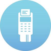 Pos Terminal Vecto Icon vector