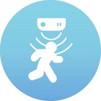 Motion Sensor Vecto Icon vector