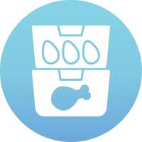 Food Containers Vecto Icon vector