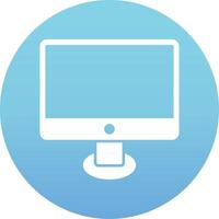 Moniter Screen Vecto Icon vector