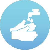 Hand Wash Vecto Icon vector