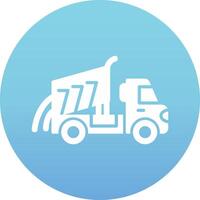 Dumper Truck Vecto Icon vector