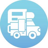 Camper Vecto Icon vector