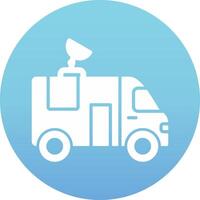 News Van Vecto Icon vector