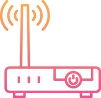 Router Device Vecto Icon vector