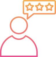 Customer Review Vecto Icon vector