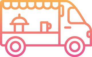 Food Truck Vecto Icon vector