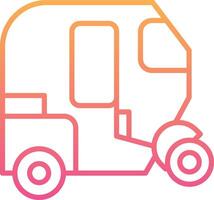 Tuk Tuk Vecto Icon vector