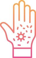 Dirty Hand Vecto Icon vector