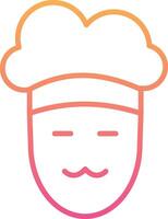 Chef Vecto Icon vector