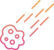 Meteor Vecto Icon vector