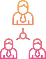 Management Vecto Icon vector