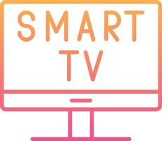 Smart Tv Vecto Icon vector