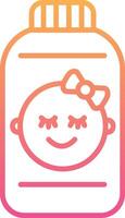 Baby Powder Vecto Icon vector