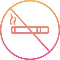 No Smoking Vecto Icon vector