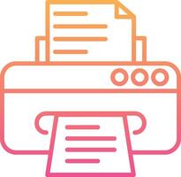 Printer Vecto Icon vector