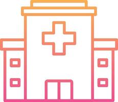 Hospital Building Vecto Icon vector