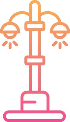 Street Light Vecto Icon