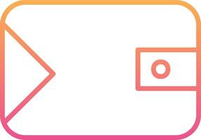 Wallet Vecto Icon vector