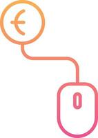 Pay Per Click Vecto Icon vector