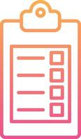 Clipboard Vecto Icon vector