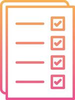 Check list Vecto Icon vector