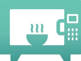 Microwave Oven Vecto Icon vector