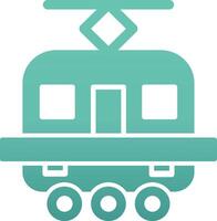 Tram Vecto Icon vector