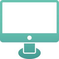 Moniter Screen Vecto Icon vector
