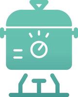 Slow Cooker Vecto Icon vector