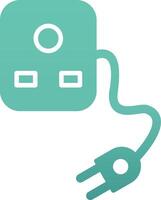 Plug And Socket Vecto Icon vector